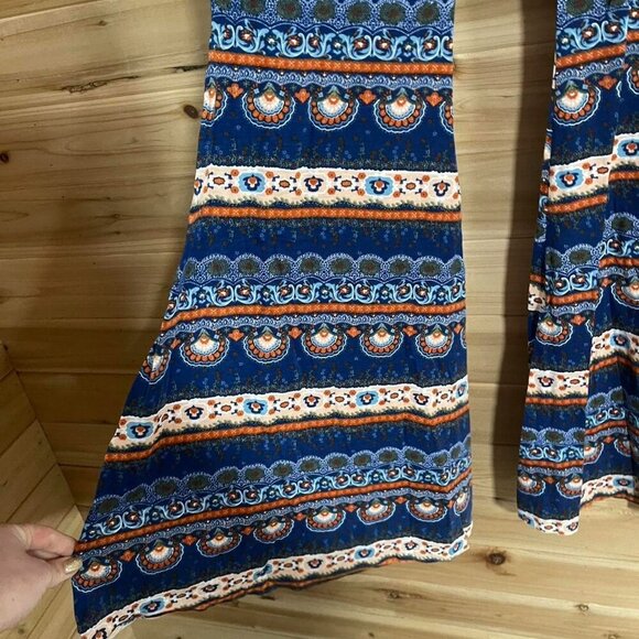 Hayden LA - Blue And White Boho Flare - Picture 2 of 4